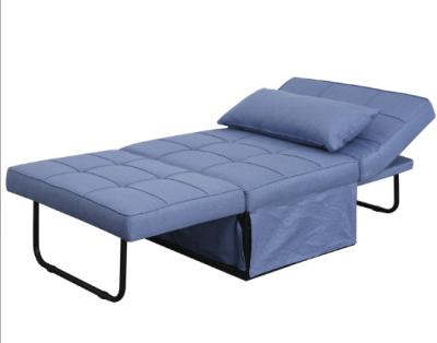 China Low price foldable custom italian soace style leather iron folding modern saving sofa with beds designs for sale