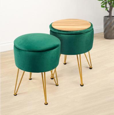 China Storage directly manufacture coffee table storage stool and new folding storage stool for sale