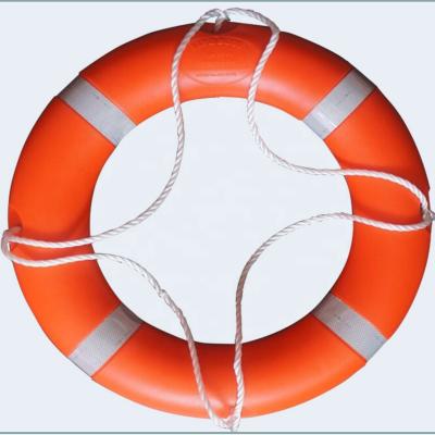 China Marine Life Saving Plastic Ring 1.5kg Marine Orange Life Buoy Life Recuse Beacon Rescue Ring for sale