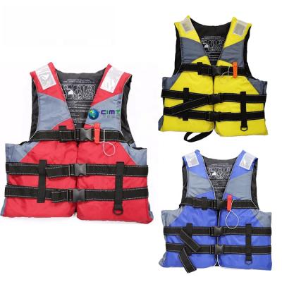 China Oxford Fabric Running Vest Life Jacket Foam , Custom Made Neoprene Life Jacket Good Price for sale