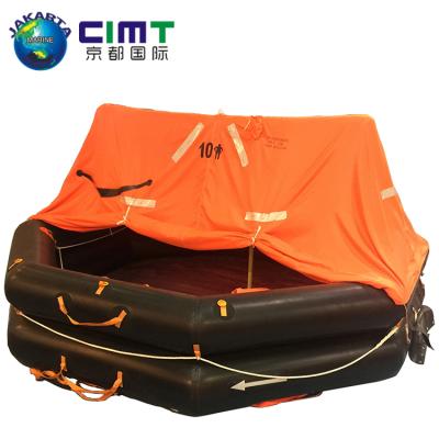 China Marine Life Saving 20P Life Rafts For Dirty / 20 People Life Raft Boat / Inflatable Life Raft for sale