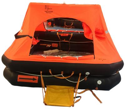 China Suitable SOLAS Approved 20persons Self Inflatable Life Raft for sale