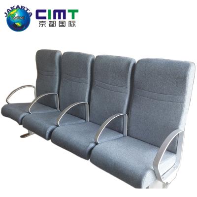 China New Design Leather Material Ferry Boat Marine Equipment Passenger Boat Passenger Seat Marine Boat Seat For Boat for sale