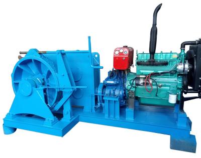 China Marine Factory direct sale boat diesel engine power marine winch windlass 5ton for sale