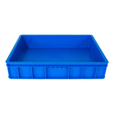 China Plastic Storage Moving Crate Heavy Duty Plastic Stackable Mesh Box For Sale for sale