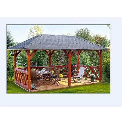 Китай High quality wooden pavilion kits pergola garden house продается