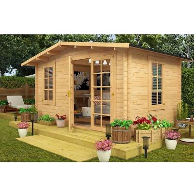 China Popular Prefab Wooden Cabin Garden House wood garden shed for Sale en venta