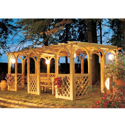 中国 Asphalt Shingle Garden Wooden Pergola  OYP 009 Customer Design 販売のため