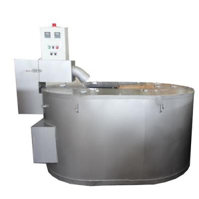 China Machine repairs workshop crucible gas melting furnace for aluminum die castings for sale