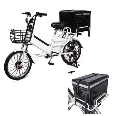 China N6 Steel Full Suspension Long Ringed Cargo Food Delivery City Electric Bike for sale