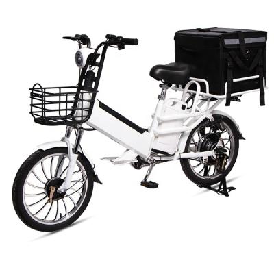 China Multifunctional Electric Food Delivery Long Range Electric Bike Double N6 Lithium Battery Electric Bicycle for sale