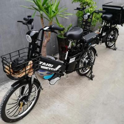 China Delivery or Two Seat 15ah +15ah/48v Carbon Steel Double Lithium Batteries Bike 20 Inch 351 - 500w 48V Carbon Steel Frame Customized CN; GUA for sale