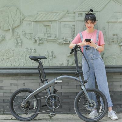 China City Folding Ebike elettrica 48v ebike Frog Battery Volta Electric Bicycle Female Electric Bike for sale