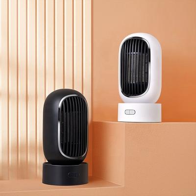 China Mini Space Heater Portable Car Electric Fan Heater Oscillation Personal Air Heater for Home Indoor Use for sale