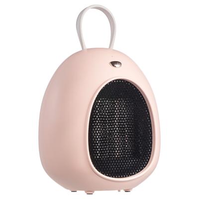 China Latest Style 500W Mini Home Warmer Electric Fan High Quality Portable Sleek Heater for Indoor Use with 2 Power for sale