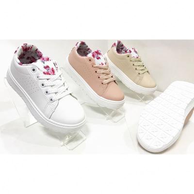 China Other Wholesale Spring PU Valentine's Day Gift Love Custom Shoes Low Top Tread Vulcanize White PU Shoes For Women for sale