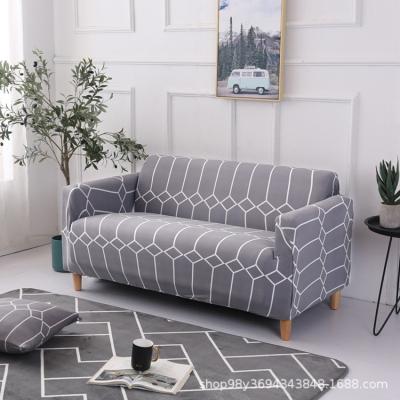 China Breathable Custom Sofa Cover High Stretch Sofa Cover Elastic Printing Design Sofa Cover Slipcover Elastic for sale