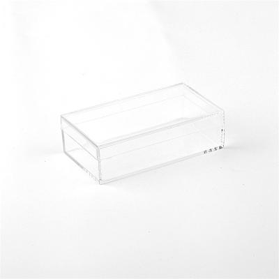 China Earth Cover Manufacturer Customized Rectangle Sky And Sky And Earth Cover Box Clear Plastic Box For Game Cards for sale