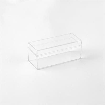 China Heaven And Earth Cover Clear Plastic Gift Boxes Customized Wholesale Rectangle GPPS Box for sale