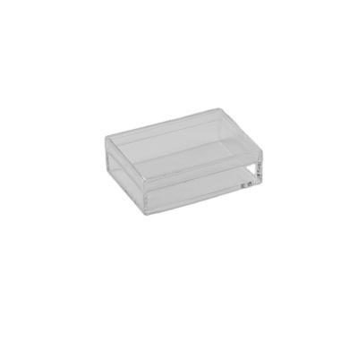 China Heaven And Earth Cover Clear Mini Plastic Box Rectangle Cheap Wholesale GPPS Box for sale