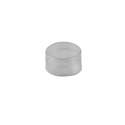 China Sky And Earth Cover Customized Cheap GPPS Sky And Earth Cover Round Clear Plastic Cylinder Box for sale