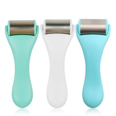 China Hot Selling Skin Face Body Massager Stainless Steel Ice Cooling Roller Tamping for Face Soothe and Sunburned Repair for sale