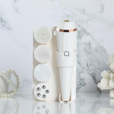 China Hot Selling Acne Treatment Amazon Face Cleansing Brush Electric Face Exfoliate Brush Face Cleaner for sale