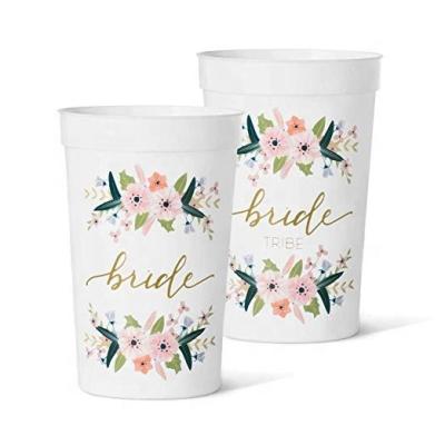 China Viable set of 15 Bride Tribe pieces 12 oz. Party mugs - perfect for bachelor parties, weddings, showers mugs for sale