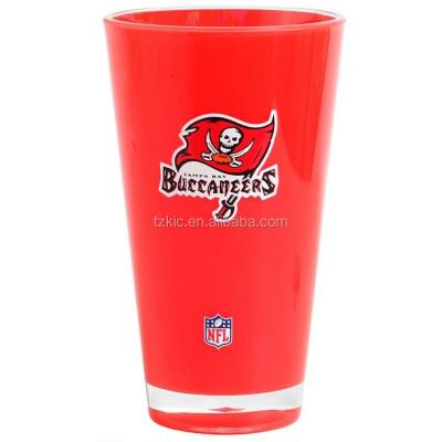 China SET OF TWO (2) NFL SUSTAINABLE 20oz ACRYLIC ROCKERS FROM DUCKHOUSE SPORTS for sale