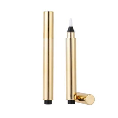 China New Arrival Containers Click Mechanism Lipstick Cosmetic Pen Concealer Pen Packaging Tube With Brush for sale