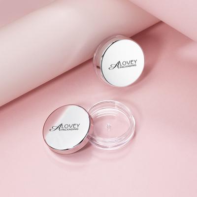 China 10g Eyeshadow Jar Jar Cosmetic Luxury Plastic Empty Eyeshadow Jars With Lids for sale