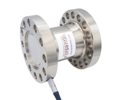 China Flange Mounted Compression Load Cell 1000kN Column Type Force Sensor 2000kN for sale