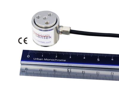 China Miniature Flanged Force Sensor 4.5lb 10lb 20lb 50lb Compression Force Measurement Transducer for sale