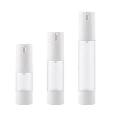 China High quality cosmetic luxury customization as material 15ml 30ml 50ml airless bottle for sale