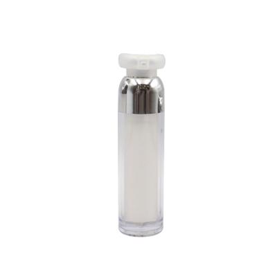 China Cosmetic Most Popular Airless Plastic Acrylic Cream Bottle 15ml 30ml 50ml Lotion Pump Bottle for sale