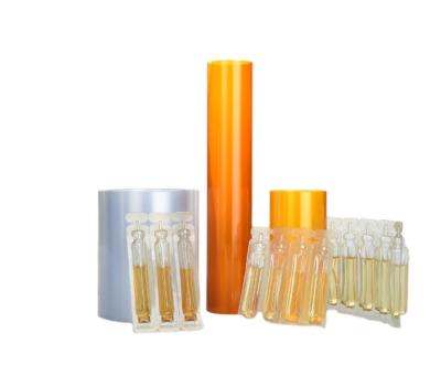 China Moisture Proof Rigid Clear PVC/PE Composite film for oral liquid packaging for sale