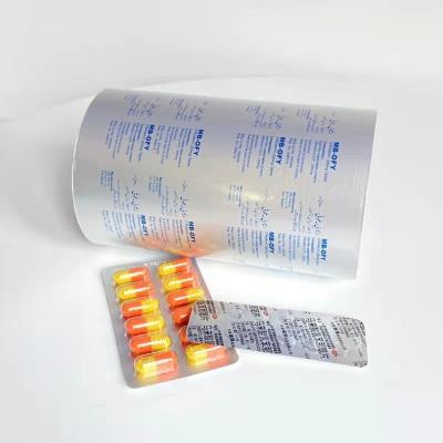 China Moisture Proof Blister foil packaging aluminum foil for pharmaceutical material for sale