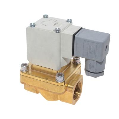 China Pneumatic Control VX242HC SMC Licensed Dispenser Supply 2 Port 3/8 BSP 16 Port 4.6mm Bar 4.6mm Orifice Brass Solenoid Valve for sale