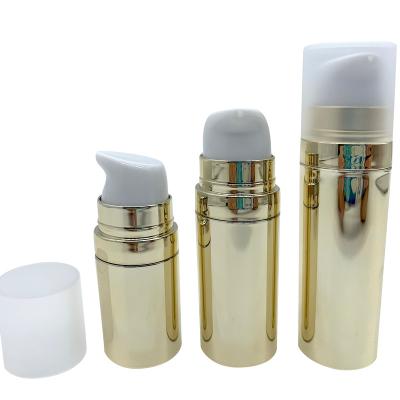 China BEAUTY PACKAGING Wholesale Airless Cosmetic Pump Bottle Plastic Press Bottles Skin Care Packaging Screen Printing PUMP Sprayer Beauty Packaging for sale