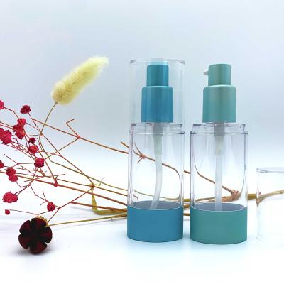 China BEAUTY PACKAGING Aluminum Cosmetic Airless Cosmetic Bottles And Jars Plastic Bottle For Hair Oil Lotion Bottle Manufacturer Supplier Plastic 35ML for sale