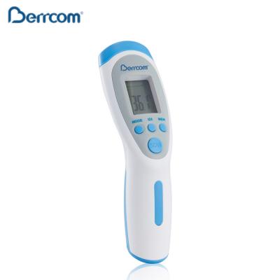 China JXB 182 Plastic Digital Medical IR Non Contact Fever Forehead Infrared Thermometer for sale