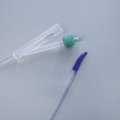 China Single Use Silicone Material Foley Catheter With Double Lumen for sale