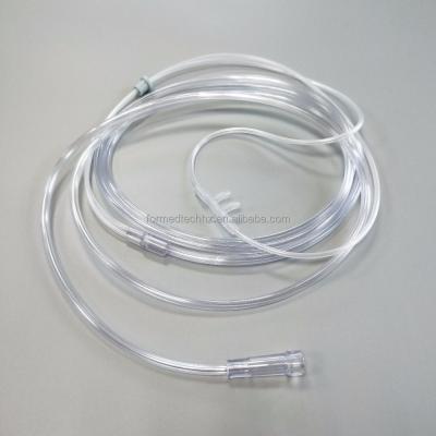 China Comfortable nasal oxygen cannula with double holes for sale