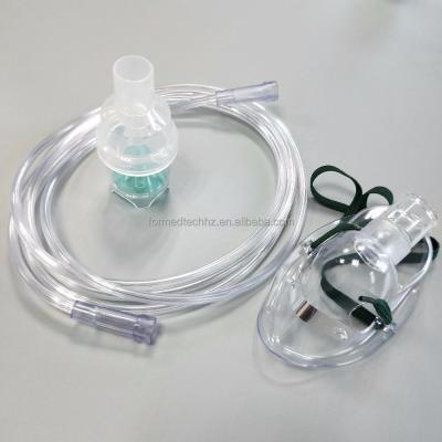 China Comfortable Medical Grade PVC Nebulizer Kit for sale