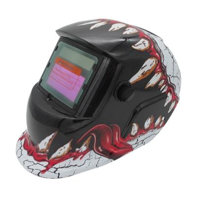 China High Quality Industrial Custom PP Pattern Safety Welding Auto Darkening Helmet for sale