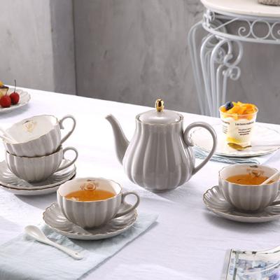 China China Warehouse Europe Hot Popular Style Unique Creative Creative Ceramic Drinkware Dessert Cups Set for sale