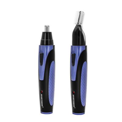 China Hot Selling Multifunctional 2in1 Sideburn Trimmer Hair Clippers Multifunctional Rechargeable Men Use Nose Hair Trimmer for sale