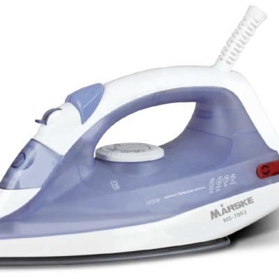 China Continuous Steam Produced MARSKE 7003 Ceramic Dish High Quality Auto Ironing Powerful Electric Steam Iron OEM for sale