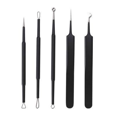 China For commercial & Home Use Blackhead Extractor Tweezer Extractor Tool Pimple Popper Tool Acne Comedone Pimple Extractor for sale