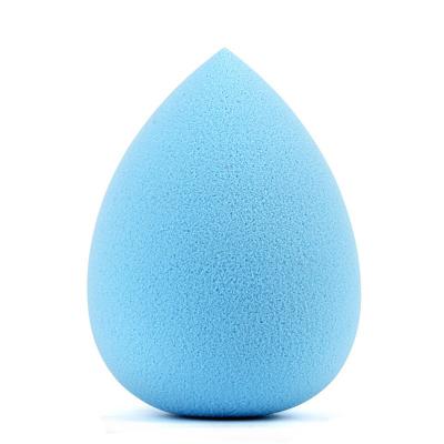 China Amazon Wholesale Blue Egg Mini Cosmetics Beauty Sponge Velvet Washable With Packaging Box for sale